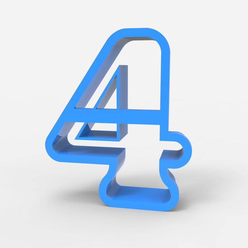 Cookie Cutter - Cookie Cutter - Number 4