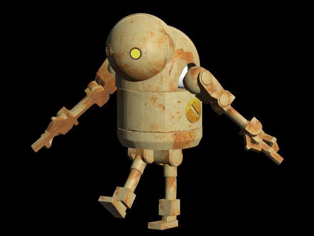 Forma de Vida Mecánica - Modelo "Small Biped"  (Nier: Automata)
