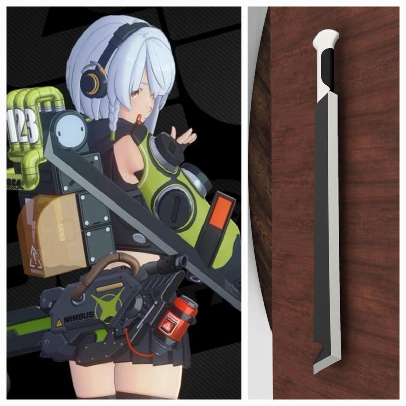 Zenless Zone Zero Agent Anby Sword Sword 1 to 1
