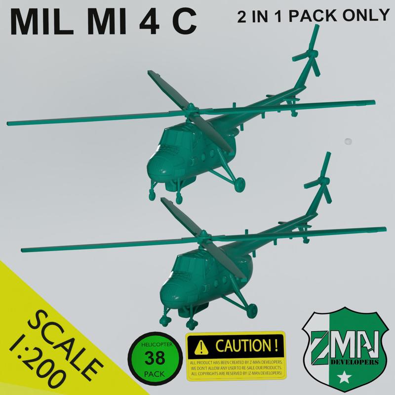 MIL MI 4 (2 IN 1)  HELICOPTER  (C)