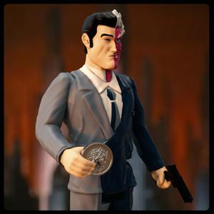 TWO FACE RETRO ACTION FIGURE