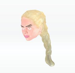 Head Daeneris Model 2 GOT Mega Construx Megabloks
