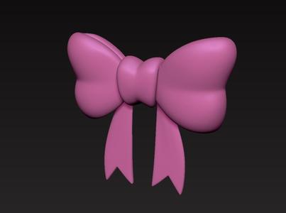 Pink Ribbon Bow