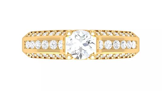 Elegant Casual Fashion Solitaire Ring