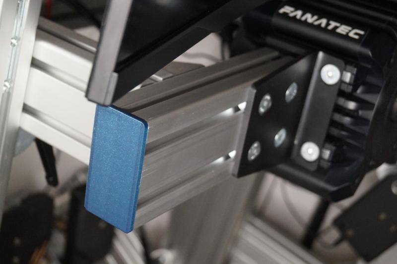 Simrig Aluminium Extrusion Cap endcap 40x40 40x80 40x120 40x160 Motedis