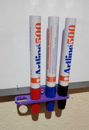 Artline 500 whiteboard marker holder