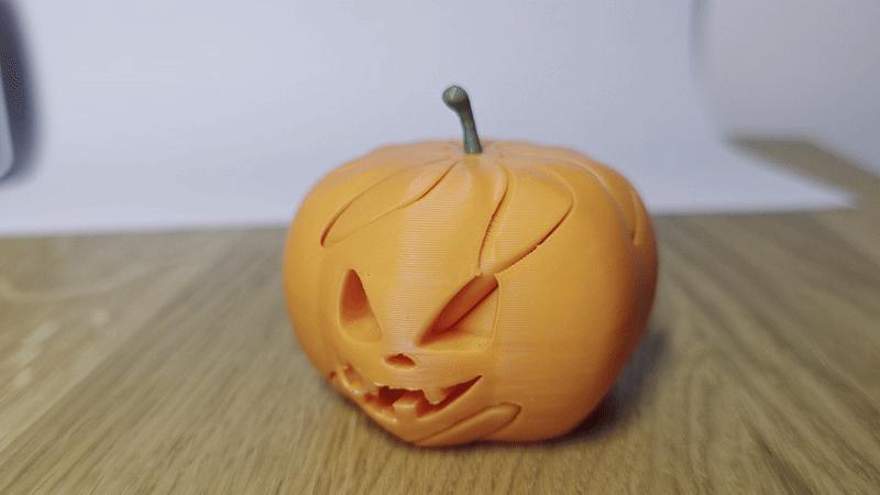 Halloween Pumpkin spiral fidget toy TwistPumpkin