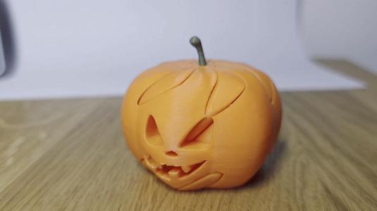 Halloween Pumpkin spiral fidget toy TwistPumpkin