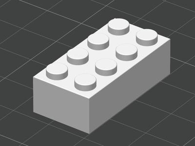 Toy Block 2x4