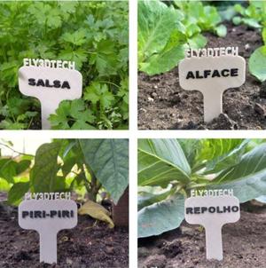 Custom Plant Lables Two Colors