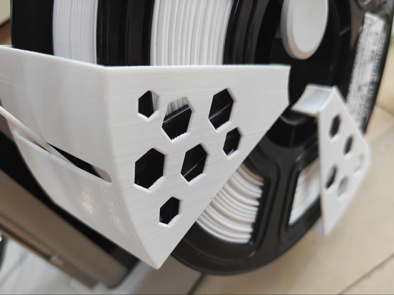 Filament guide anti-filament tangling artifact a small hanger no supports A1 mini A1 essential suitable for all prints without a dry box