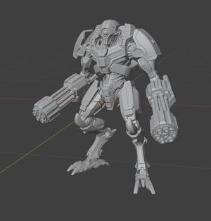 Alien heavy mech