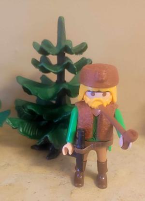 hunter trapper fur vest playmobil