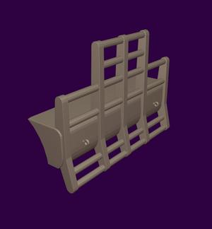 RC TRUCK BULLBAR 001 3D STL PRINT