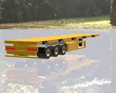 1:14 RC Playo Semitrailer - Very high quality, ready to print and assemble.