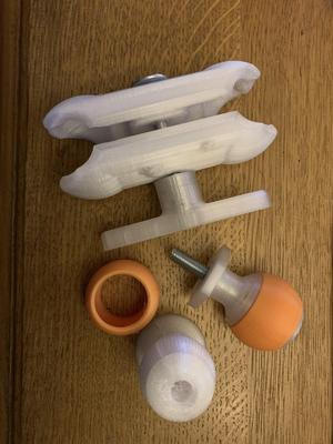 Ball and case holder