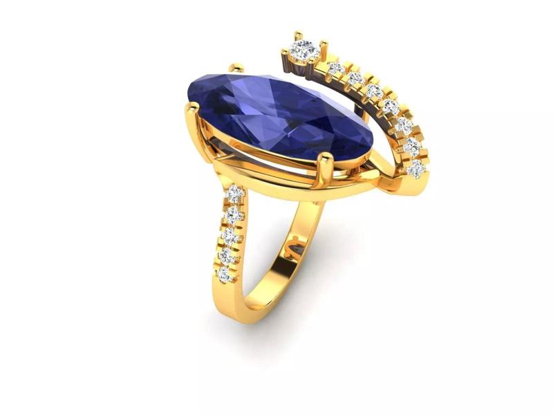 Solitaire Women Engagement Ring