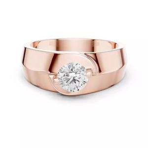 Solitaire Round Cut Diamond Engagement Ring 3DM STL Video