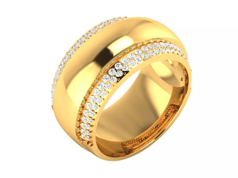 Solitaire Wedding Engagement Ring