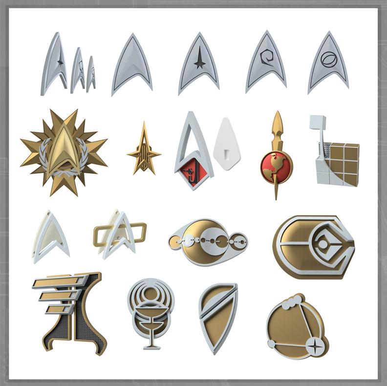 Star Trek Online Badges Cosplay Collection