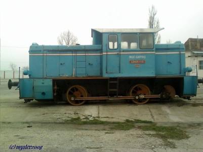 Locomotiva Faur LDH25 varianta startset si varianta reala la scara TT pe baza de mecanica BTTB