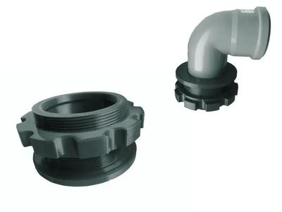 Bulkhead Fitting for DN75 PP/PVC Pipes