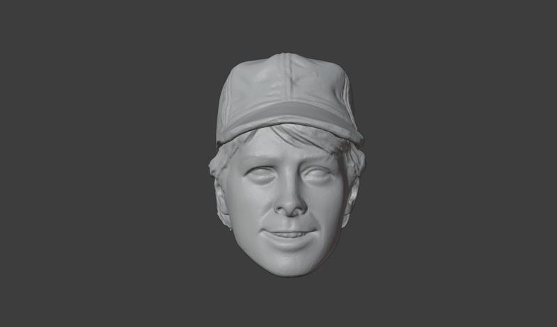 Head Marty McFly Head Back to the Future II Neca 1/12