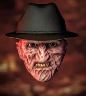 1/6 1/12  Freddy Kruger A Nightmare on Elm Street Robert Englund Head Headsculpt