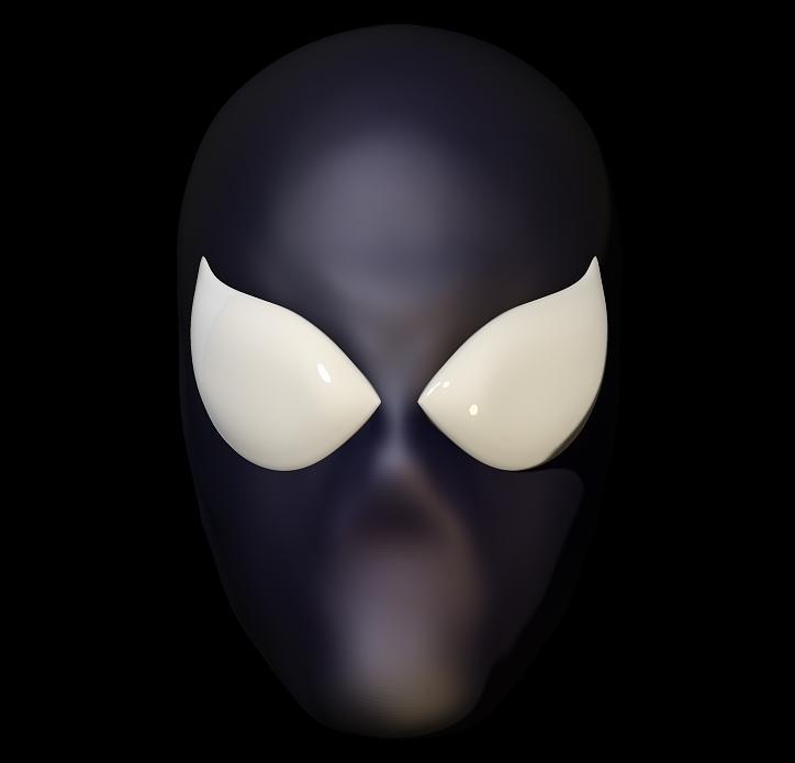 Symbiote Spider-man 1/12 headsculpt