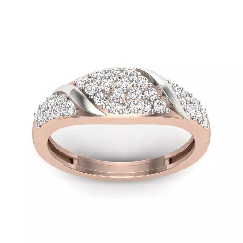 solitaire wedding engagement men ring 3dm render detail