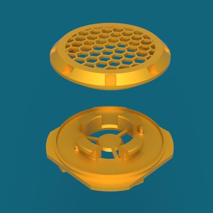Tweeter bracket/mesh for GTV 916