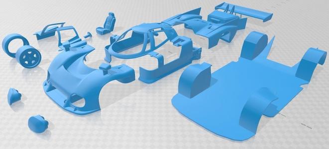 Lancia LC2 1985 Printable Car