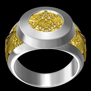 Antique Alfa G Diamond Wedding Ring