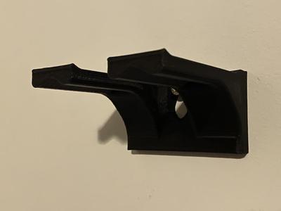 Heavy duty fixed wing/plane wall support