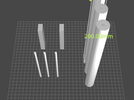 Rifle part bracket pipe