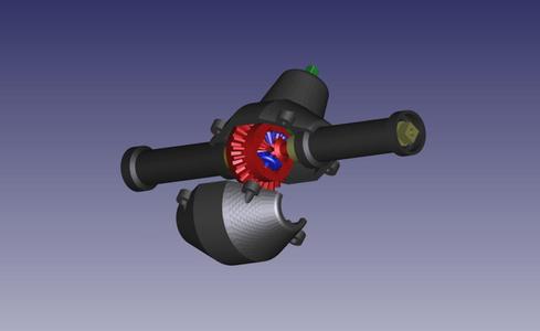 Differential RC Truck 