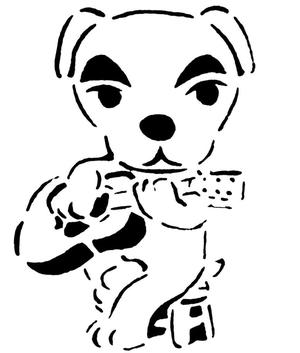 K.K. Slider stencil