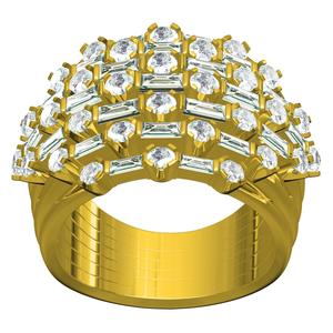 Round and Baguette Diamond Engagement Ring for Women
