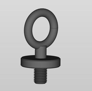 Cage Ring - Ring für Vogelkäfig FreeCAD