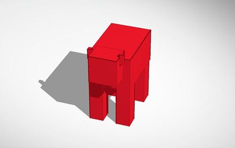 Minecraft cow