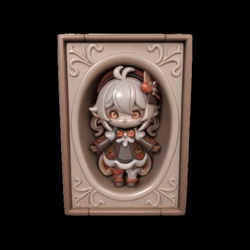 Genshin Impact Figurine, Klee Relief Model in a Box