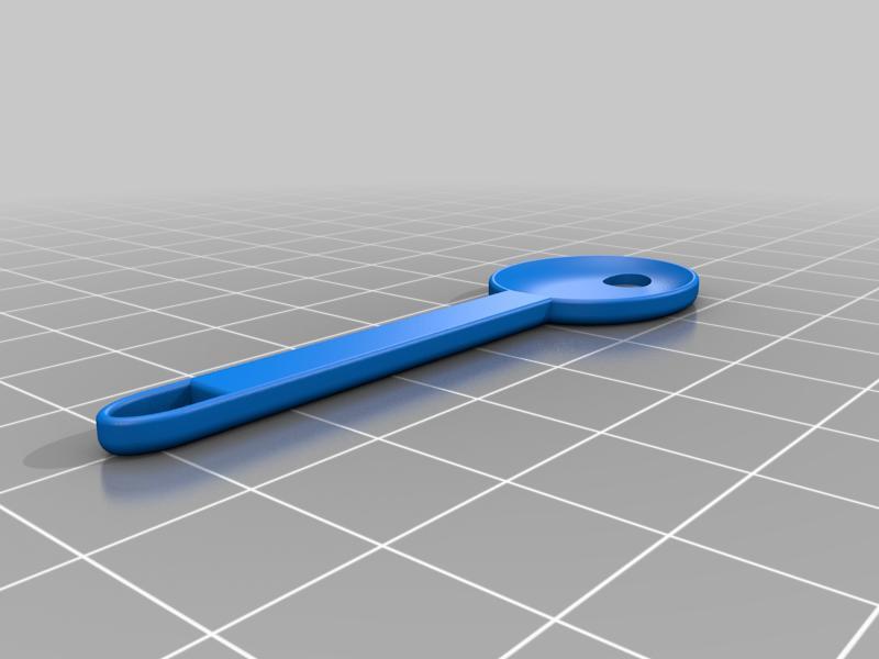 Tiny spoon for powder, with thumb part