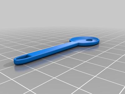 Tiny spoon for powder, with thumb part