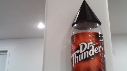 bottle rocket nose cone