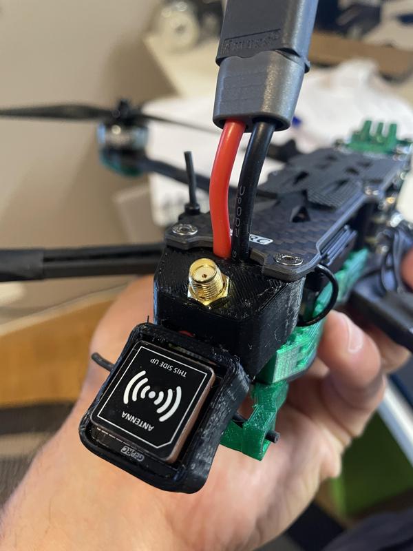 GEPRC Mark5 GPS and SMA mount