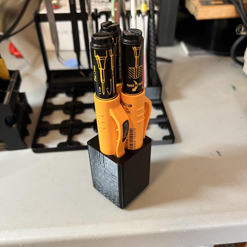 Gridfinity Pica x3 Holder