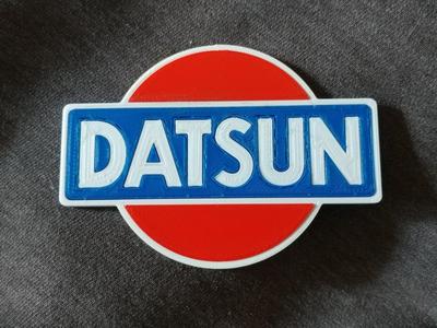 Datsun Logo - Multipart / Multicolor