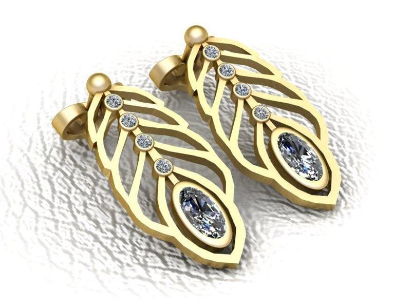 Spiral Gold Pendant 3D printable model