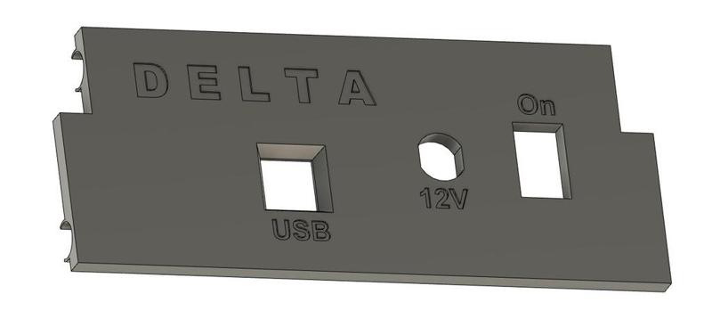 Delta ramps panel