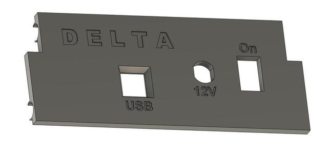 Delta ramps panel